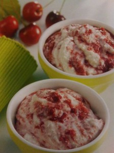 Kalorienarmes Winterdessert Rosario Battaglia empfiehlt ein Kalorienarmes Winterdessert zu Weihnachten mit Tofu und Kirschen