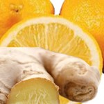 Immunkick für den Winter ! Personal-Trainer aus Wiesbaden präsentiert sein Wintertee für eine starke Immunkraft, es ist eine Zitrone und eine Ingwerknolle zu sehen