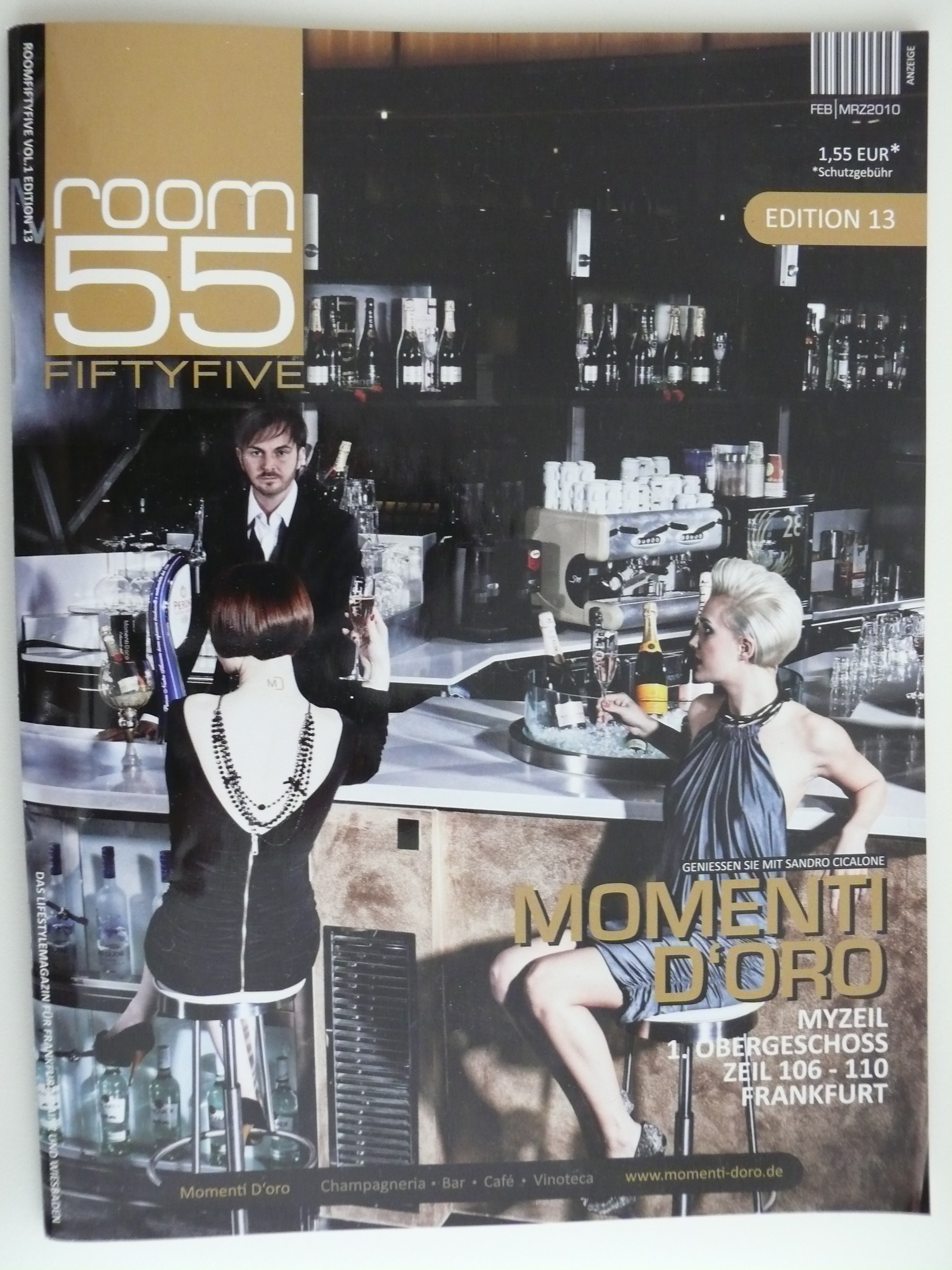 Cover Room 55 mit dem body & mind Artikel vom Personalfitness coach aus Wiesbaden Rosario Battaglia