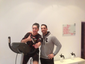 Training mit The Biggest loser Teilnehmerin ,,Agata Bonafe Mongiovi“